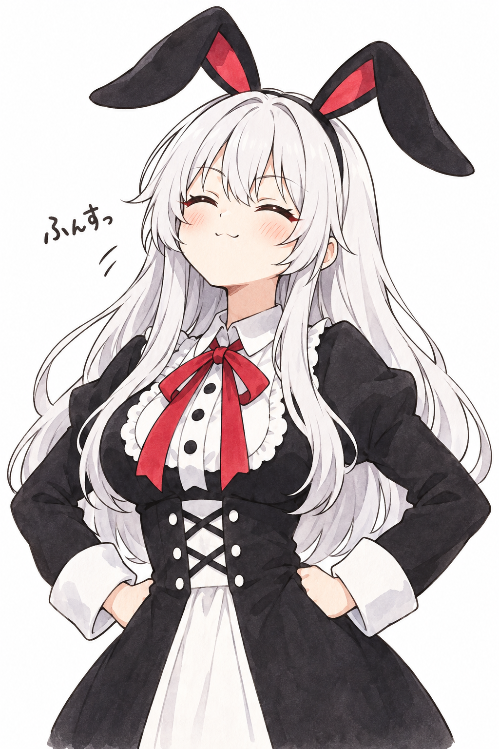 ふんすっ、と胸を張るりりすちゃん